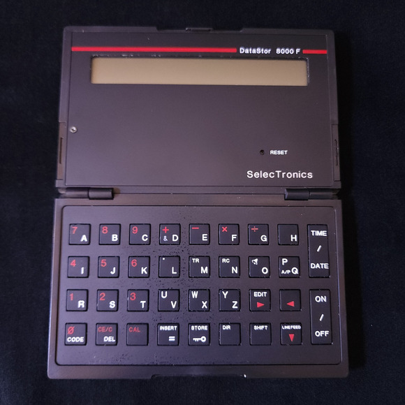 SelecTronics DataStor 8000F Data Bank Vintage Black Computer Untested As-Is - Picture 2 of 8